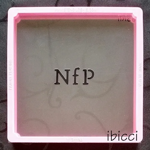 ibicci custom stencil - NfP logo - Australia